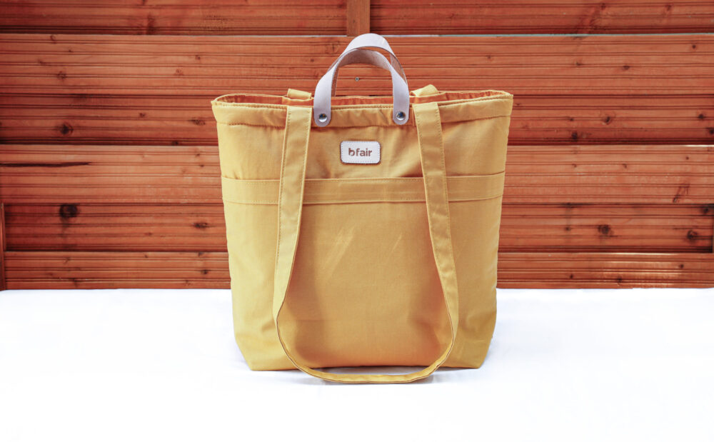 Bag made of 100% organic cotton, made in Zurich